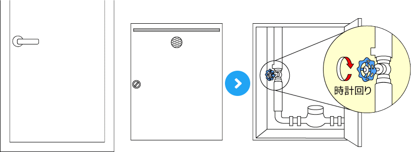 マンションの「元栓」